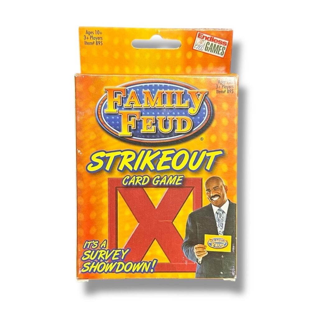 Endless Games Family Feud Strikeout Card Game